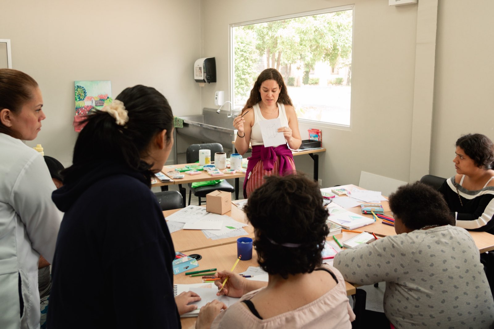 Taller grupal en el Centro de Día IDEA